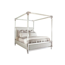 Acrylic Model Style Table For Bed Frame Room